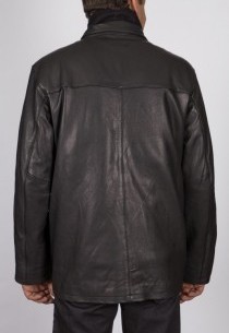 Veste en cuir Daytona homme noir Hartford.