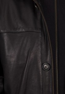 Veste en cuir Daytona homme noir Hartford.