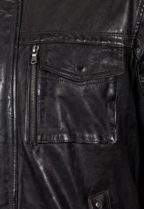Veste en cuir Daytona homme noir Anderson.