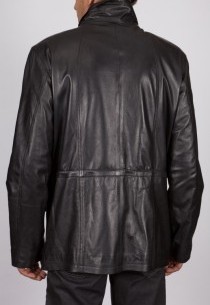 Veste en cuir Revacuir homme noir NewYork.