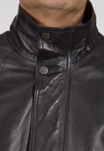 Veste en cuir Revacuir homme noir NewYork.