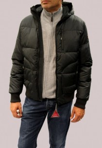 Doudoune en tissu Redskins homme noir Garner Explorer