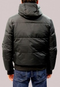 Doudoune en tissu Redskins homme noir Garner Explorer