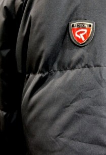 Doudoune en tissu Redskins homme noir Garner Explorer