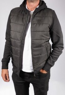 Doudoune en tissu Redskins homme noir