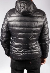 Doudoune en tissu Redskins homme Black / Work Blue