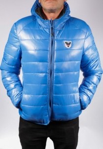 Doudoune en tissu Redskins homme Black / Work Blue