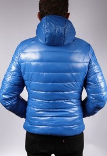 Doudoune en tissu Redskins homme Black / Work Blue