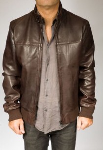 Blouson Cuir Homme Werner-Lamb-Sigma-100536-Brown