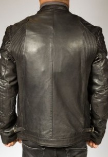 Blouson Cuir Homme Giorgio Draper Woody Noir