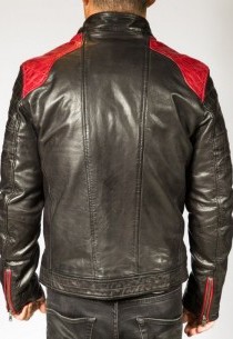 Blouson Cuir Homme Daytona CODY Sheep-tiger-rouge