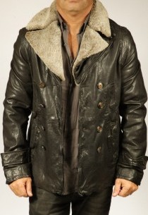Veste Cuir Homme Giorgio Nelson Noir