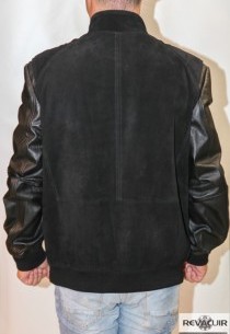 Blouson Cuir Homme Giovanni Daim/Cuir Agneau