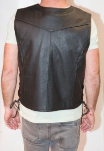 Gilet Cuir Homme Last Rebels