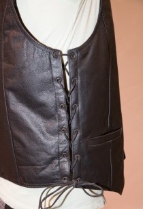 Gilet Cuir Homme Last Rebels