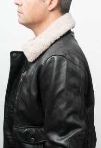 Blouson Pilote cuir Daytona Rafal Noir