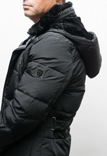 Parka Izac col amovible Ianisto Noir