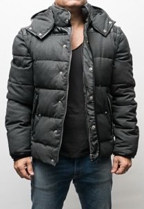 Parka Laine Izac Blog Anthracite