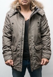 Parka Izac Anston Beige