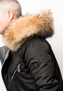 Blouson Doudoune Homme Horspist Hagen Noir . Exclusivité magasin