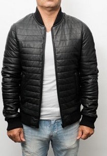 Blouson cuir Oakwood Urban noir