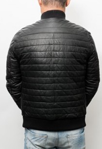 Blouson cuir Oakwood Urban noir