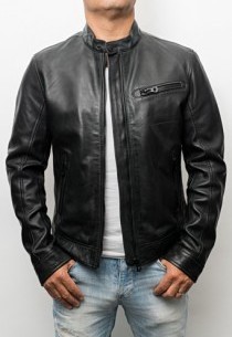 blouson cuir pour homme