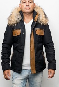 Blouson Ventiuno Anelka Dark Blue /Cognac