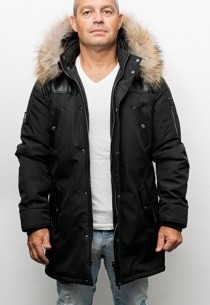 Veste Ventiuno Jaguar Noir Col Naturel