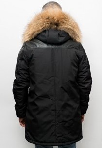 Veste Ventiuno Jaguar Noir Col Naturel
