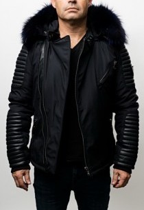 Blouson Ventiuno Ekos Bleu Marine Col Marine