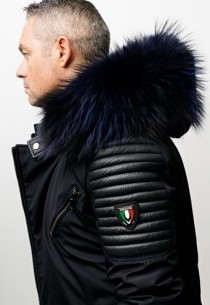 Blouson Ventiuno Ekos Bleu Marine Col Marine