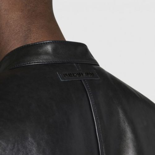 Blouson cuir homme Redskins Macqueen noir