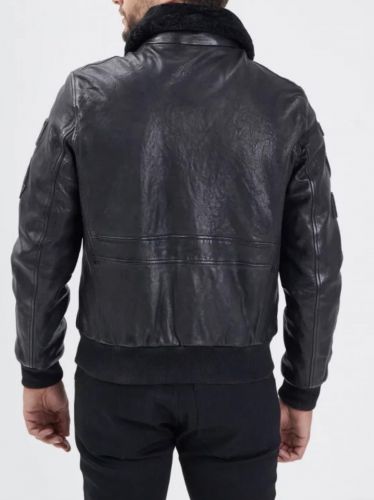 BLOUSON MYTHIC FUR SHEEP PETROL DAYTONA