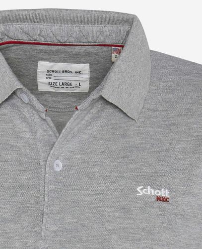 POLO HOMME SCHOTT PSJAMES2 GRIS 