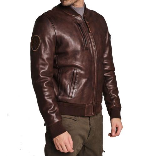 BLOUSON CUIR PATROUILLE DE FRANCE RICK ALPHA