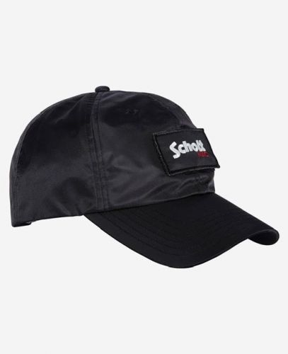CASQUETTE SCHOTT A SCRATCH AMOVIBLE CAP210H NOIR 