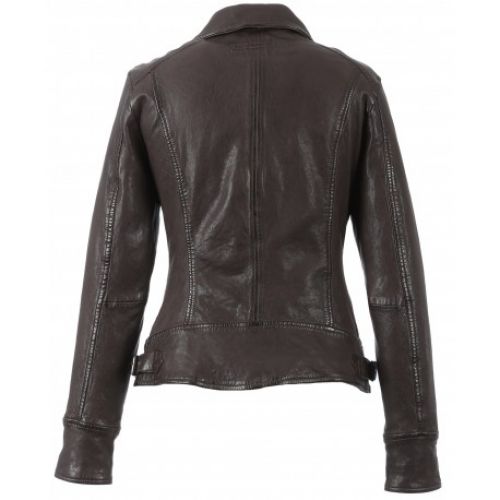 Blouson Perfecto Oakwood Video marron